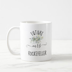 Mug Cadeau de Fiançailles Future Mme. Verdure, Future