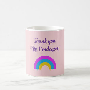 Mug Cadeau de fin d'année pour l'enseignant Merci Arc-