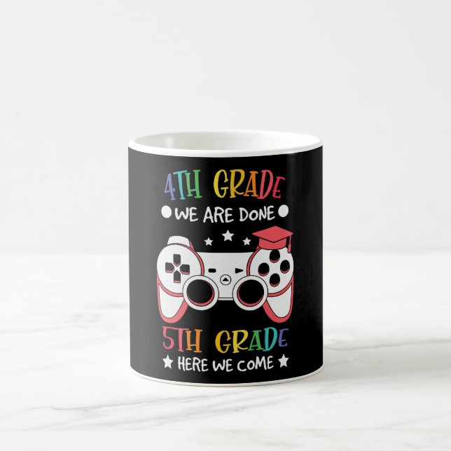 Mug Cadeau de fin de 4e année, bienvenue en 5e année (Centre)