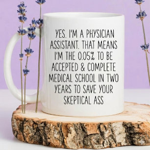 Mug Cadeau de fin d'études d'Assistant de Médecin, Nou