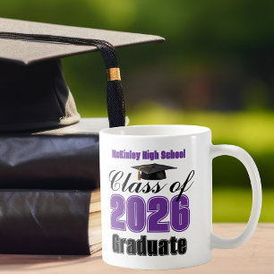 Mug Cadeau de fin d'études de la promotion 2026 de la
