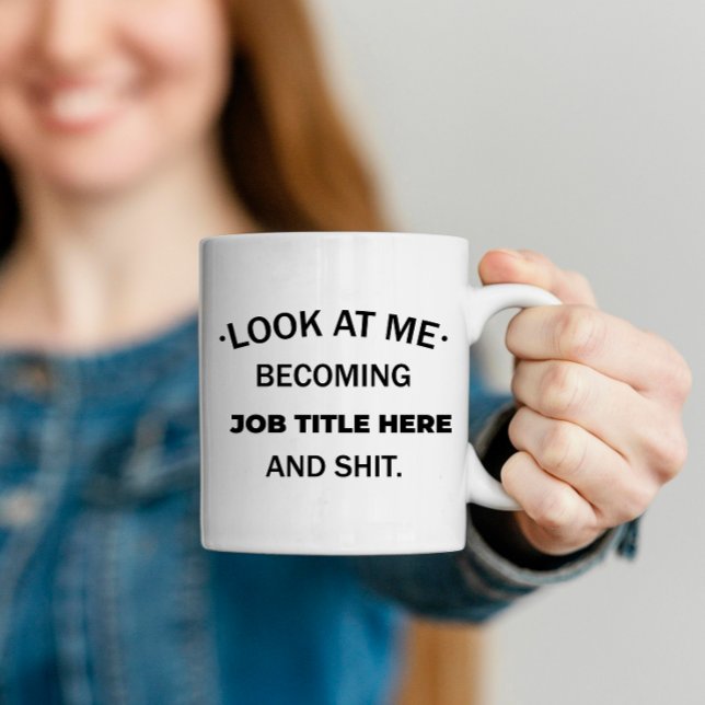 Mug Cadeau de fin d'études Funny Grad Lycée Diplômé (Créateur téléchargé)