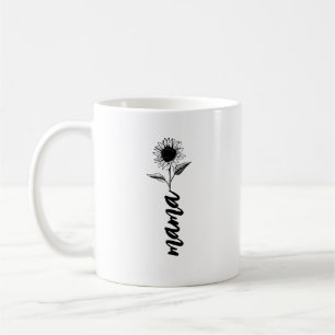 Mug Cadeau de fleur de maman