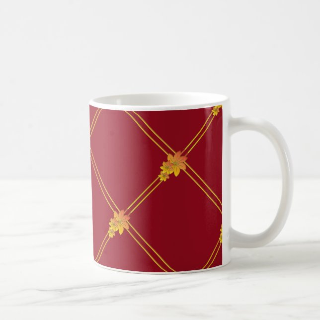 Mug Cadeau de fleurs (Droite)