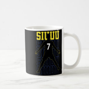Mug Cadeau de foot drôle Siuuuu pour les amateurs de f