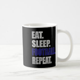 Mug Cadeau De Football S Mange Sleep Football Pour Hom