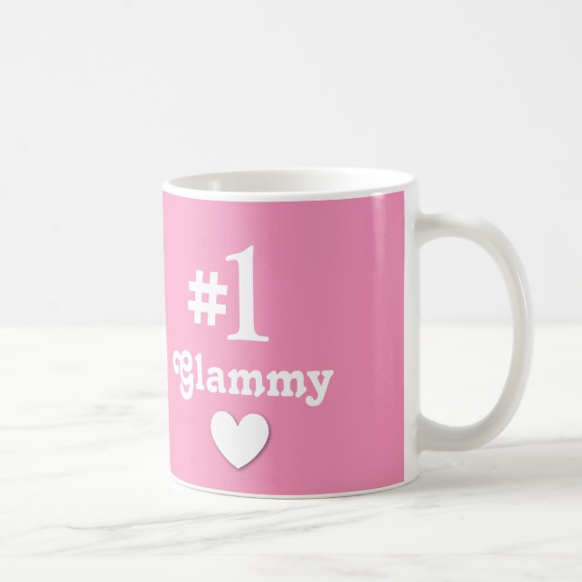 Mug Cadeau de Glammy du numéro 1 pour la grand-mère (Droite)