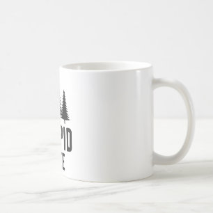 Mug Cadeau de golf de frisbee drôle d'arbre stupide