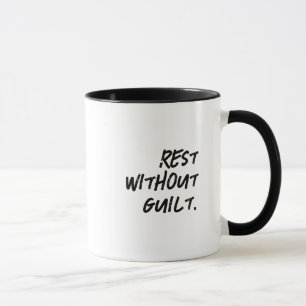 Mug Cadeau de grâce de pleine conscience 'Se reposer s