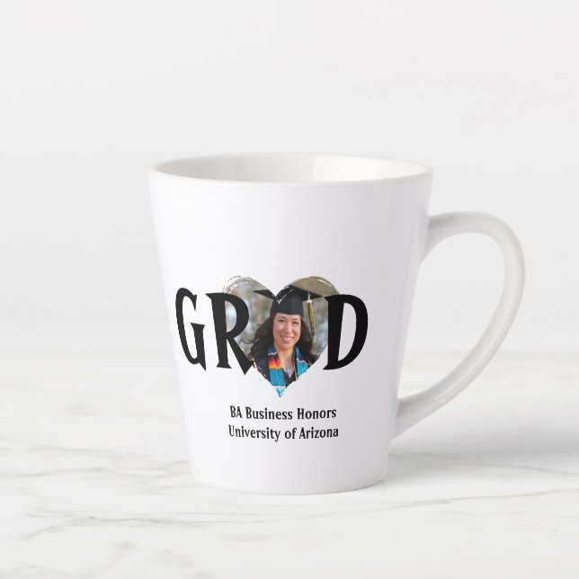 Mug cadeau de graduation personnalisée (Droite)