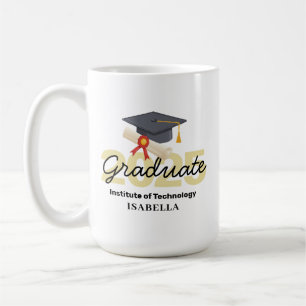 Mug Cadeau de graduation personnalisée - Classe de 202
