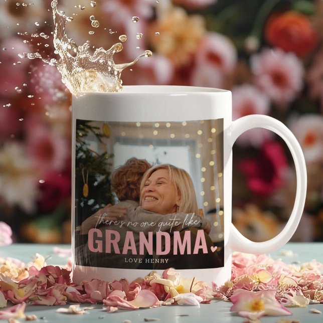 Mug Cadeau de grand-mère souvenir personnalisé MIGNON (Créateur téléchargé)