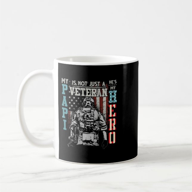 Mug Cadeau De Héros Vétéran Papi Pour La Journée Des A (Gauche)