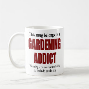 Mug Cadeau de jardinage personnalisé