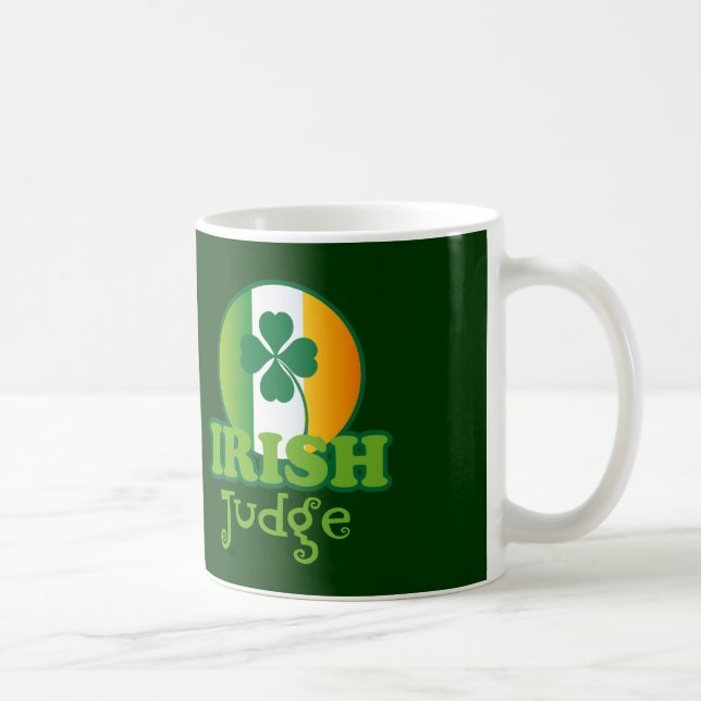 Mug Cadeau de juge d'Irlandais (Droite)
