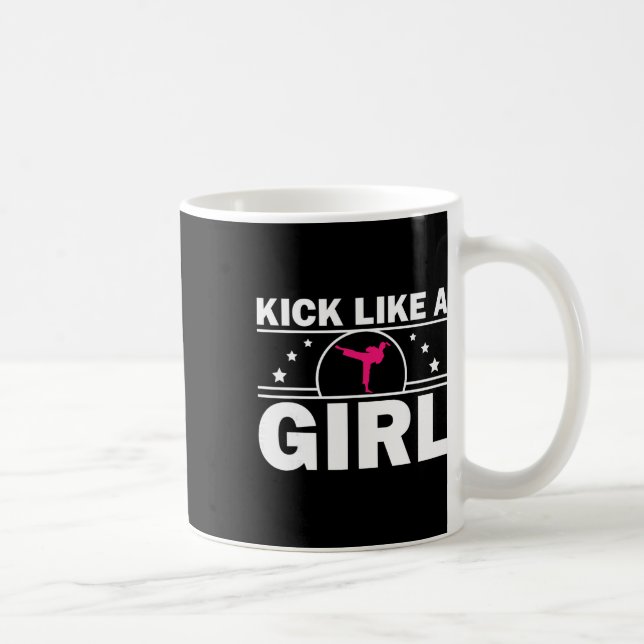 Mug Cadeau de karaté cool Kickboxing Amateur de karaté (Droite)