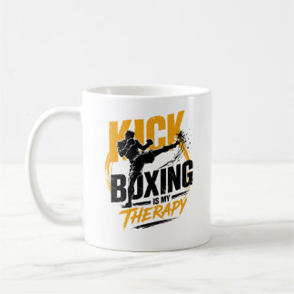 Mug Cadeau de kickboxing pour boxeur et combattant de