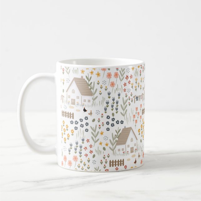 Mug Cadeau de la campagne pour le propriétaire de ferm (Gauche)