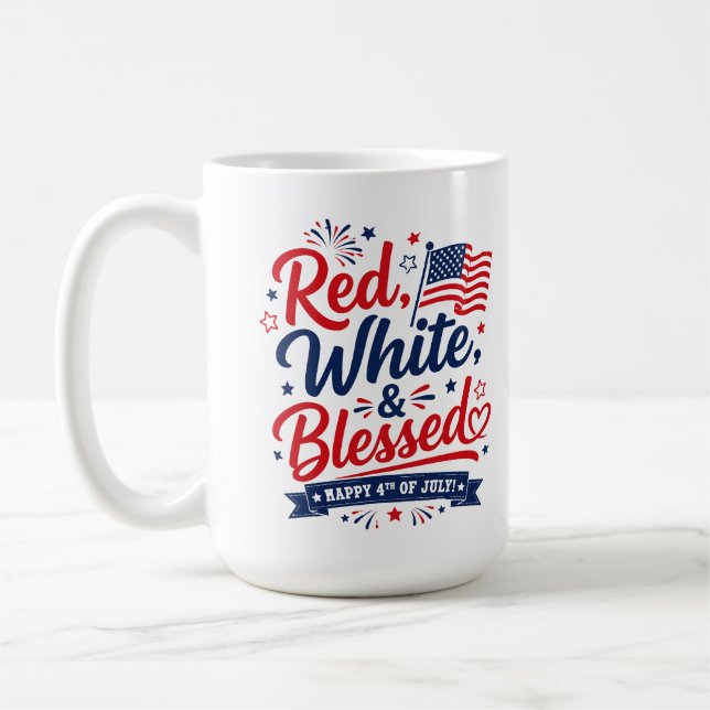 Mug Cadeau de la Fête de l'Indépendance de la fierté a (Gauche)