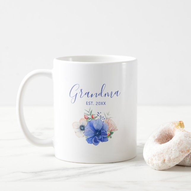 Mug Cadeau de la fête des grands-parents | Grand-mère  (Avec donut)