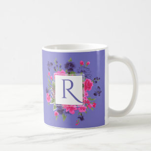 Mug Cadeau de la fête des mères de Monogramme personna
