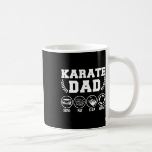 Mug Cadeau de la fête des pères Karaté Papa Conduire P