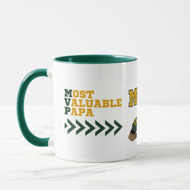 Mug Cadeau de la Fête des Pères - Papa le Plus Précieu (Gauche)