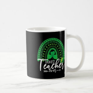Mug Cadeau de la Saint-Patrick pour enseignant chanceu