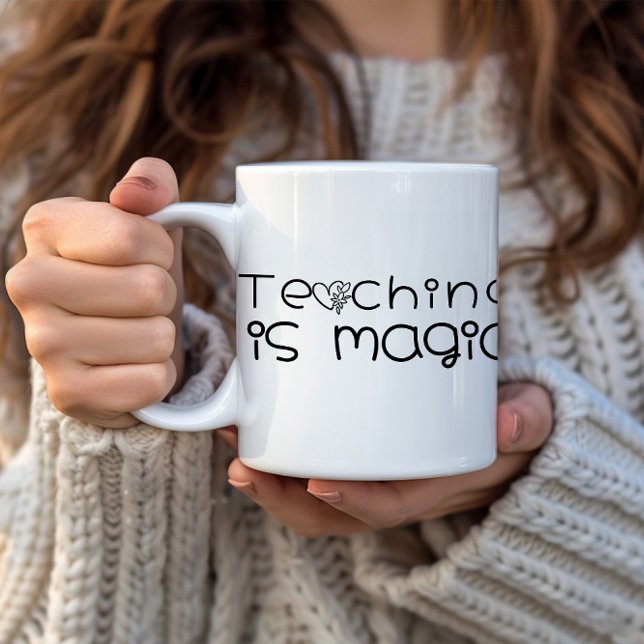 Mug Cadeau de la Saint-Valentin professeur merci (Créateur téléchargé)