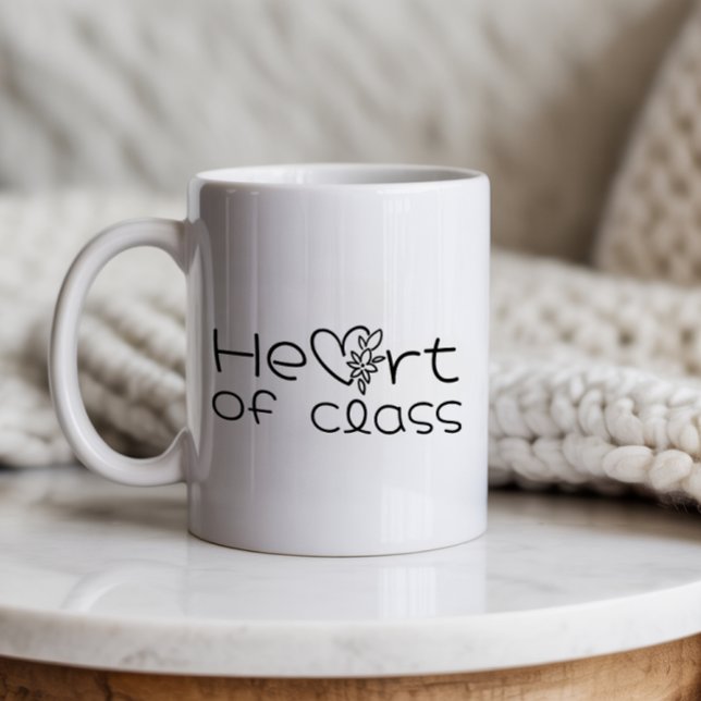 Mug Cadeau de la Saint-Valentin professeur merci (Créateur téléchargé)