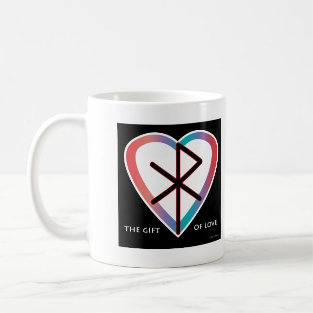 Mug Cadeau de l'Amour Bindrune (Gauche)