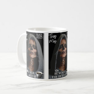 Mug Cadeau de l'amoureux du café - Café noir toujours
