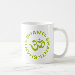 Mug Cadeau de l'OM Shanti Shanti Shanti