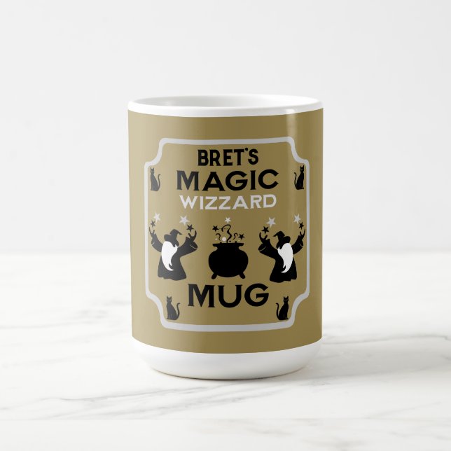 Mug Cadeau de Magic Fantasy Wizard (Centre)