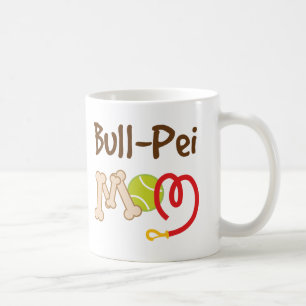 Mug Cadeau de maman de race de chien de Taureau-Pei
