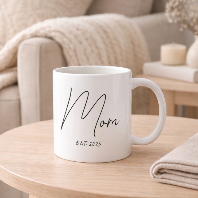 Mug Cadeau de maman établie nouvelle maman  (Créateur téléchargé)
