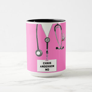 Mug Cadeau de médecin personnalisé