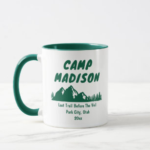 Mug Cadeau de montagne pour enterrement de vie de jeun