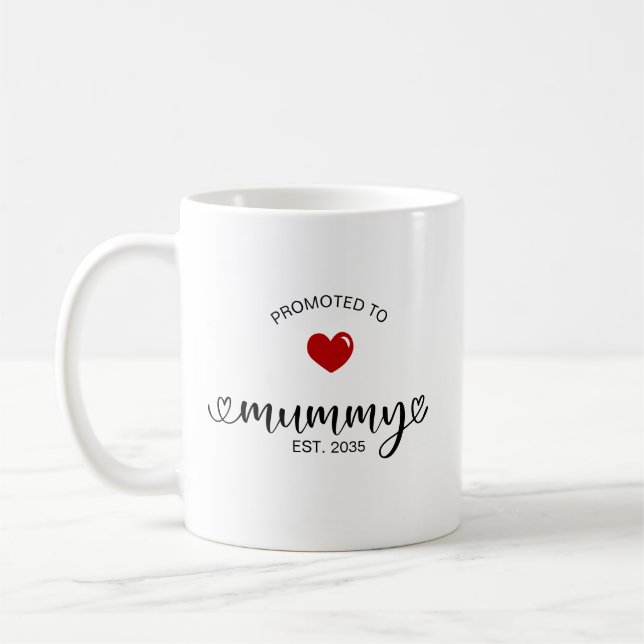 Mug Cadeau de Mummy pour une nouvelle maman (Gauche)