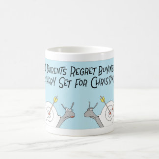 Mug Cadeau de Noël de tir à l'arc d'escargots
