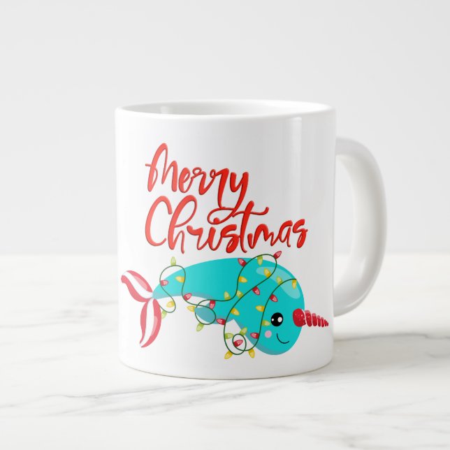 Mug cadeau de Noël - Mug Jumbo (Devant droit)