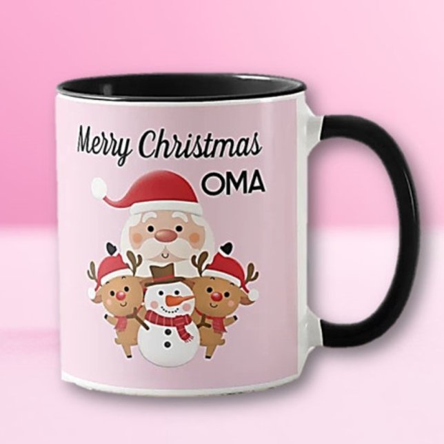 Mug cadeau de Noël OMA (Créateur téléchargé)