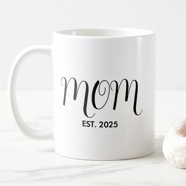 Mug Cadeau de nouvelle maman établie (Créateur téléchargé)