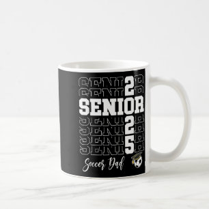 Mug Cadeau de papa de football senior Cl de 2025 - Sen