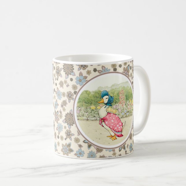 Mug Cadeau de Pâques de Canard vintage (Devant droit)