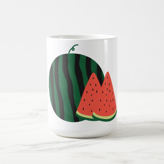 Mug Cadeau de pastèque fraîche d'été (Centre)