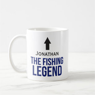 Mug Cadeau de pêche personnalisé pour les pêcheurs