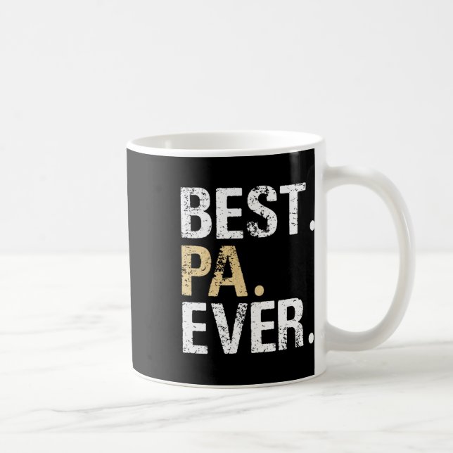 Mug Cadeau de petite-fille petit-fils Meilleur Papi  (Droite)