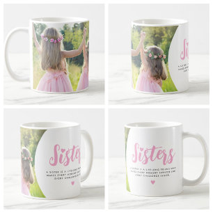 Mug Cadeau de photo de sœur Citation pour sœurs