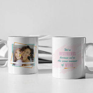 Mug Cadeau de photo souvenir des meilleures amies